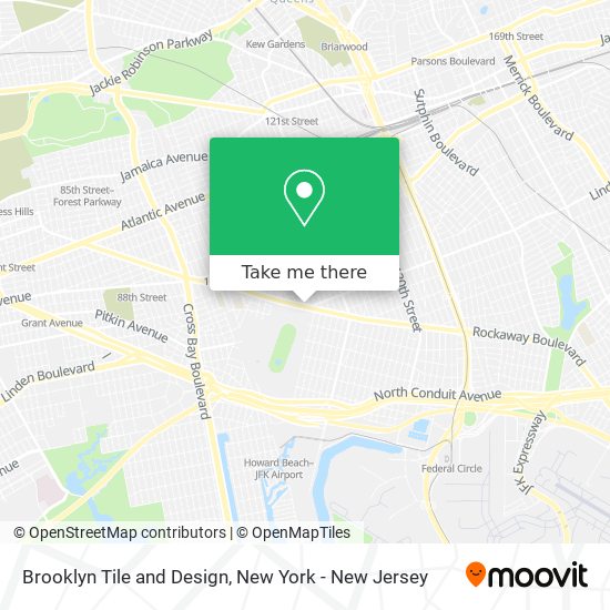 Mapa de Brooklyn Tile and Design