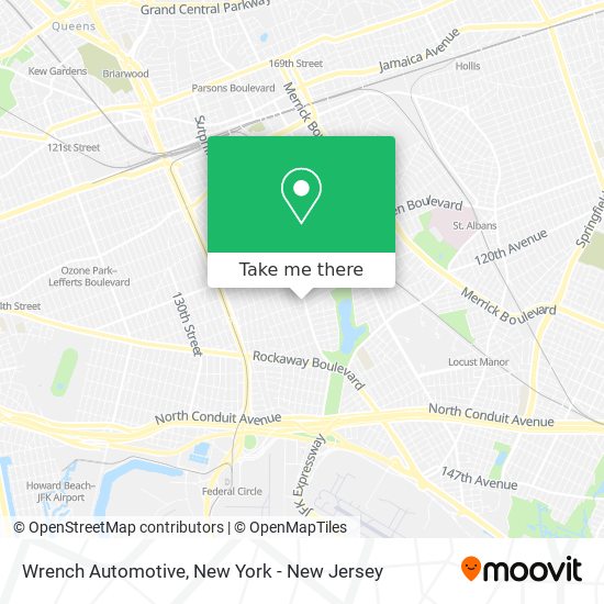 Wrench Automotive map