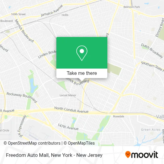 Freedom Auto Mall map