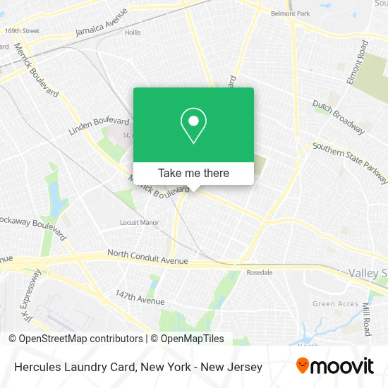Hercules Laundry Card map