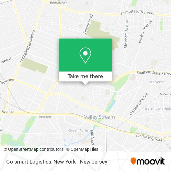 Go smart Logistics map