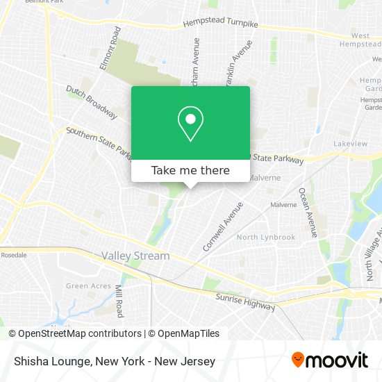 Shisha Lounge map