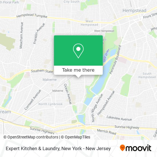 Expert Kitchen & Laundry map