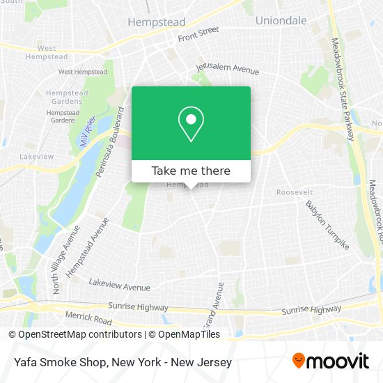 Yafa Smoke Shop map