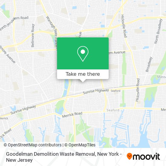 Goodelman Demolition Waste Removal map