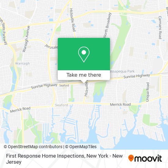 Mapa de First Response Home Inspections