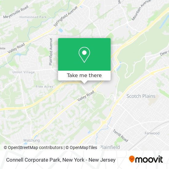 Mapa de Connell Corporate Park