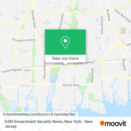 Mapa de GSN Government Security News