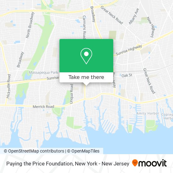 Paying the Price Foundation map