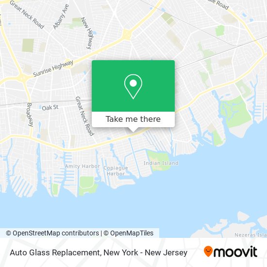 Auto Glass Replacement map