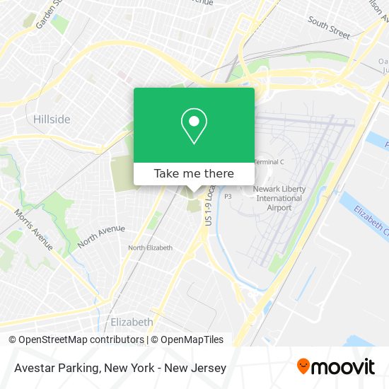 Mapa de Avestar Parking