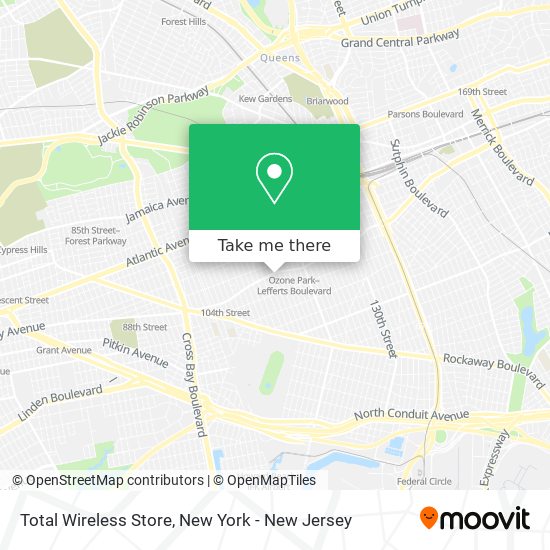 Total Wireless Store map