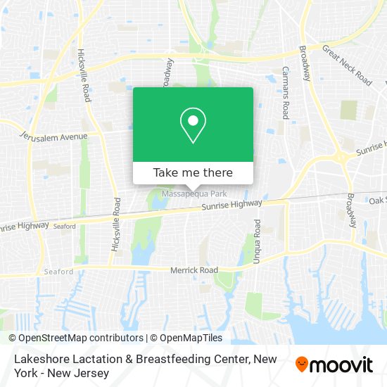 Mapa de Lakeshore Lactation & Breastfeeding Center