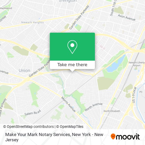 Mapa de Make Your Mark Notary Services