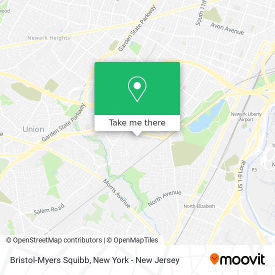Mapa de Bristol-Myers Squibb