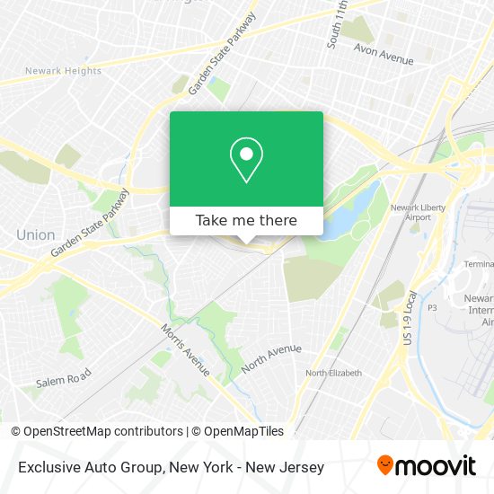 Exclusive Auto Group map