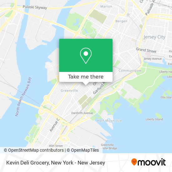 Kevin Deli Grocery map