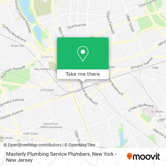 Masterly Plumbing Service Plumbers map