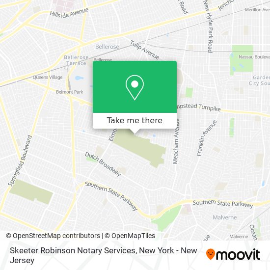 Skeeter Robinson Notary Services map