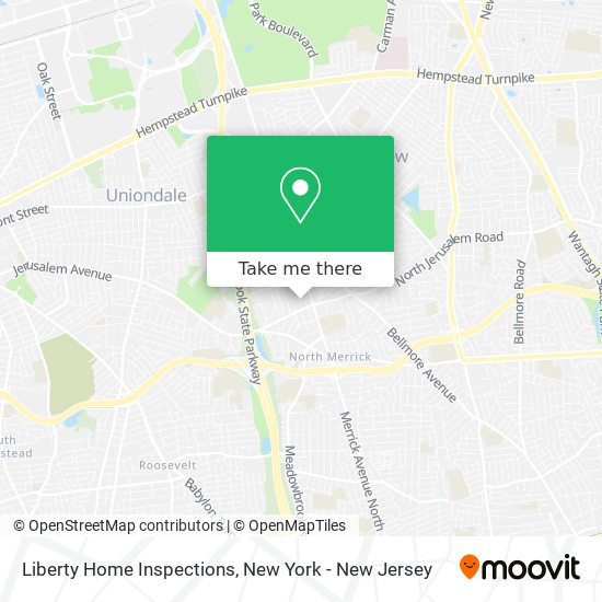 Mapa de Liberty Home Inspections