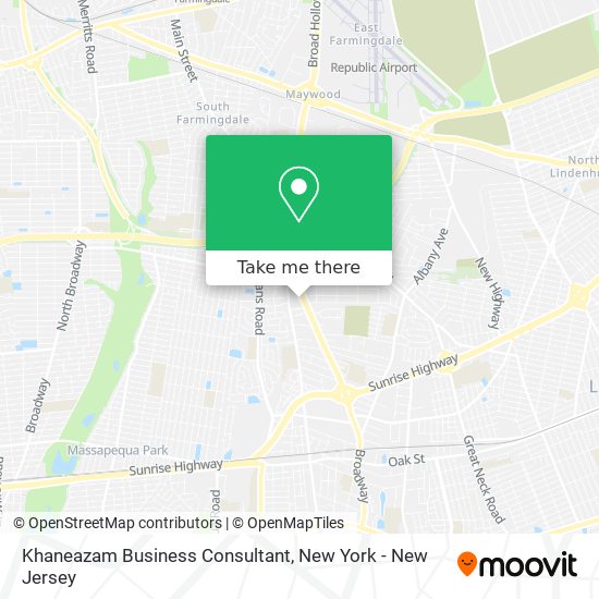 Khaneazam Business Consultant map