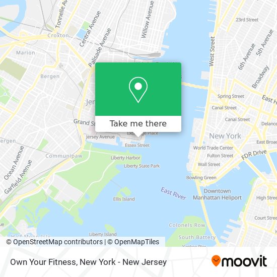 Mapa de Own Your Fitness