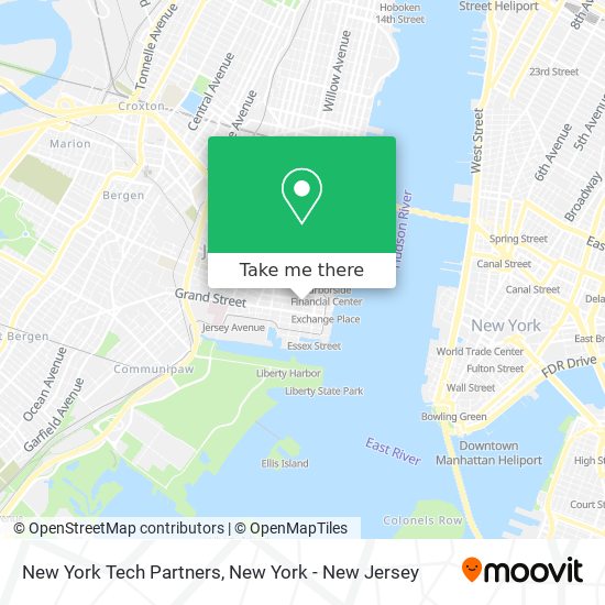 Mapa de New York Tech Partners