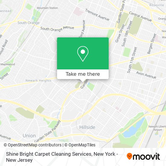 Shine Bright Carpet Cleaning Services map