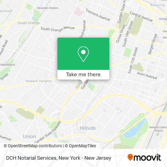 DCH Notarial Services map