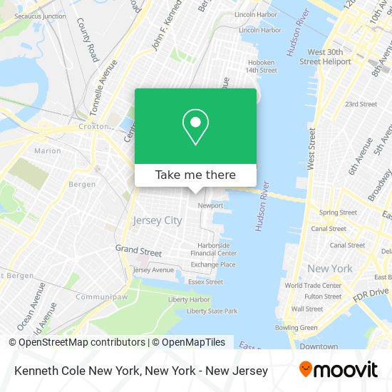 Mapa de Kenneth Cole New York