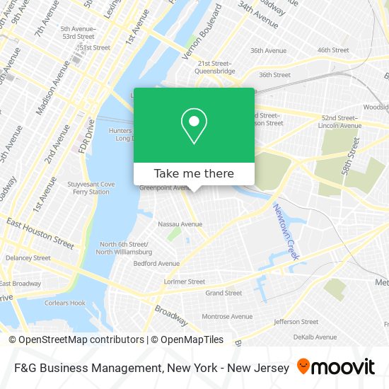 F&G Business Management map