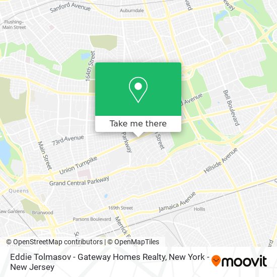 Eddie Tolmasov - Gateway Homes Realty map