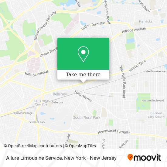 Mapa de Allure Limousine Service