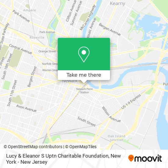 Mapa de Lucy & Eleanor S Uptn Charitable Foundation