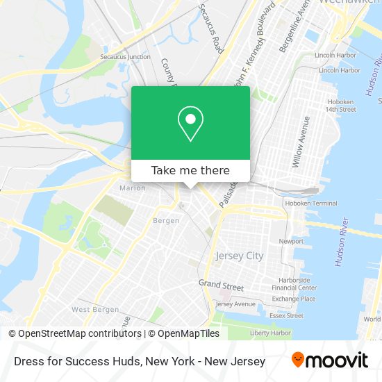 Dress for Success Huds map