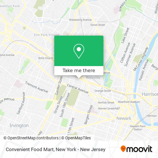 Mapa de Convenient Food Mart