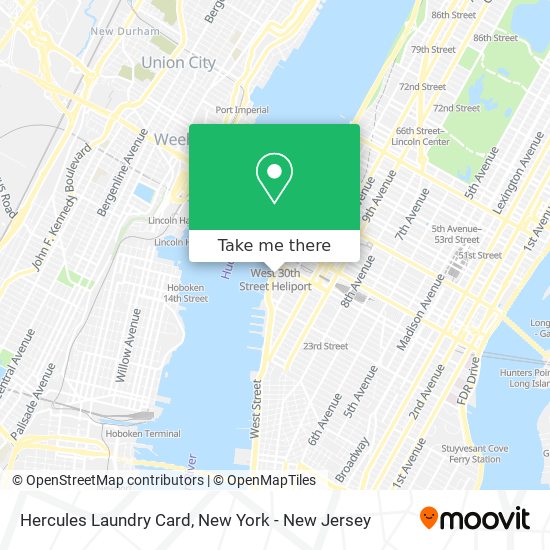 Mapa de Hercules Laundry Card