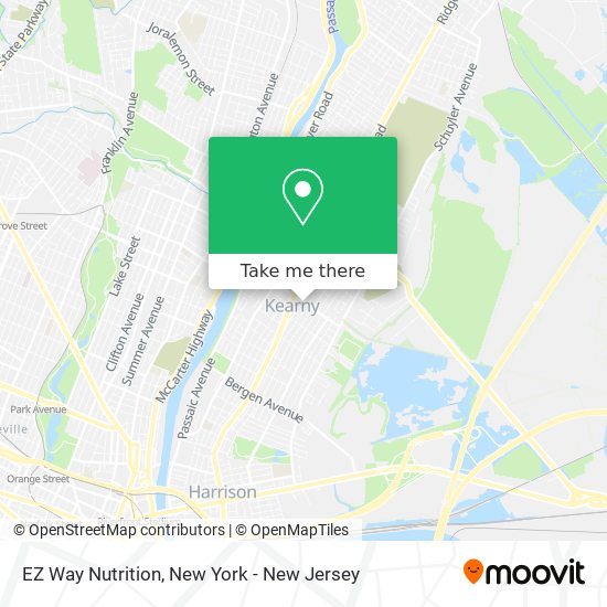 EZ Way Nutrition map