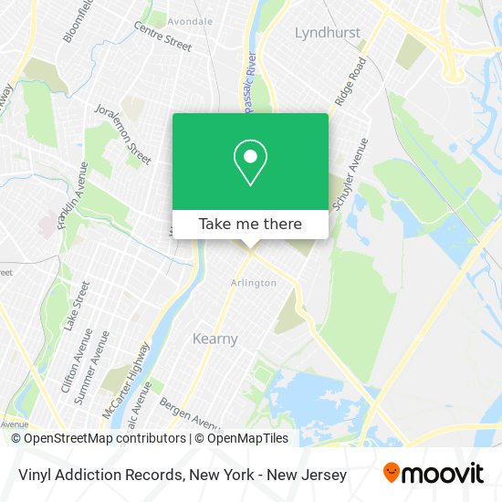 Vinyl Addiction Records map