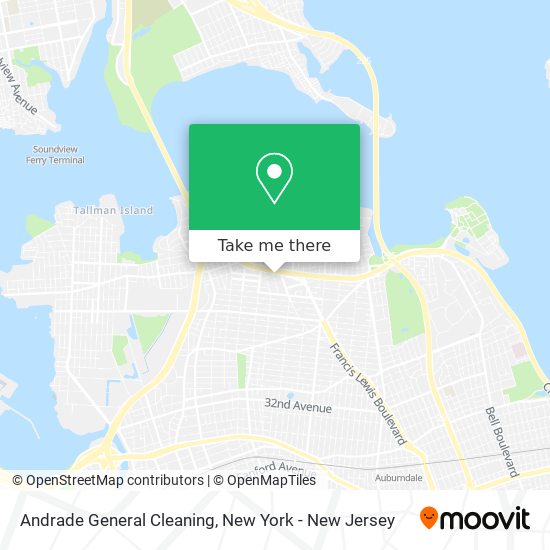 Andrade General Cleaning map