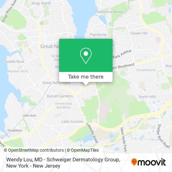 Wendy Lou, MD - Schweiger Dermatology Group map