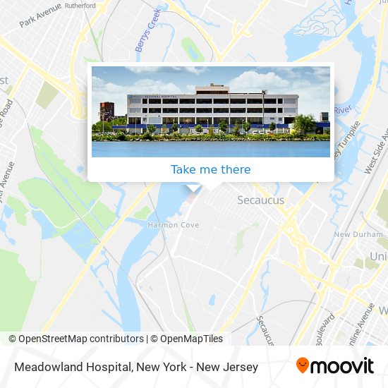 Meadowland Hospital map