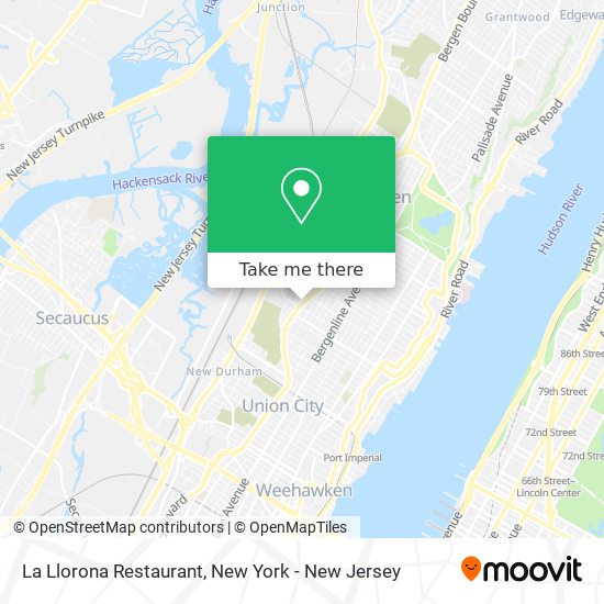 La Llorona Restaurant map