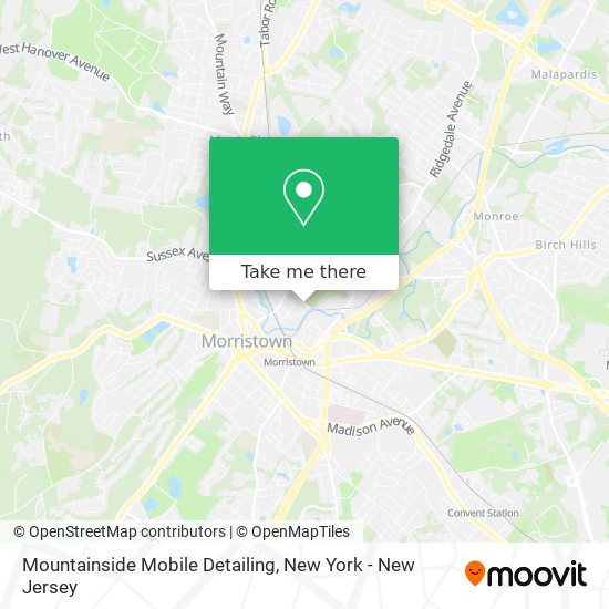 Mapa de Mountainside Mobile Detailing