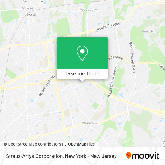 Straus-Artys Corporation map