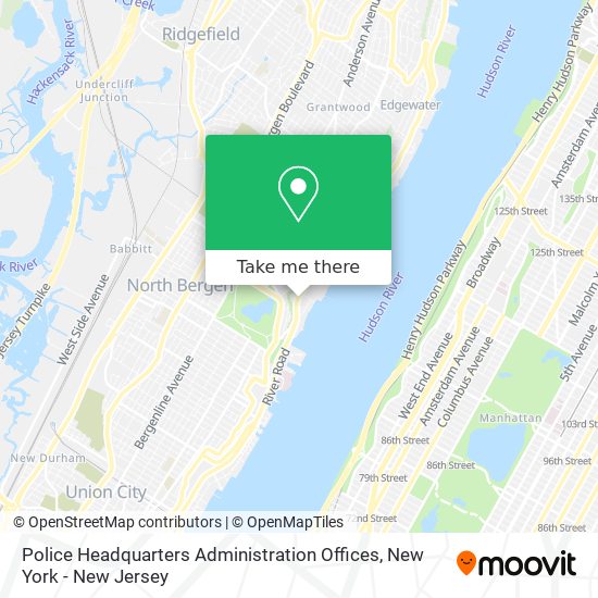 Police Headquarters Administration Offices map