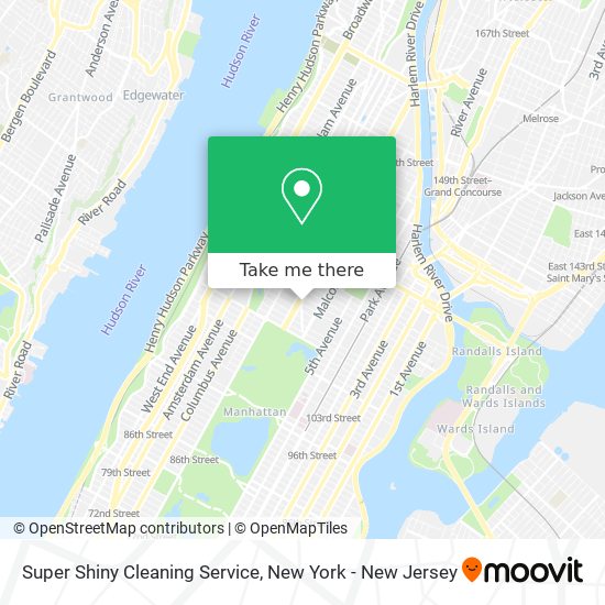 Mapa de Super Shiny Cleaning Service