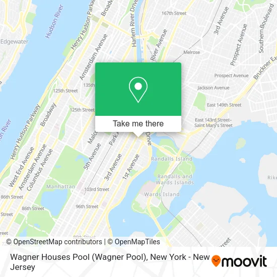 Mapa de Wagner Houses Pool (Wagner Pool)