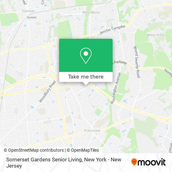 Mapa de Somerset Gardens Senior Living