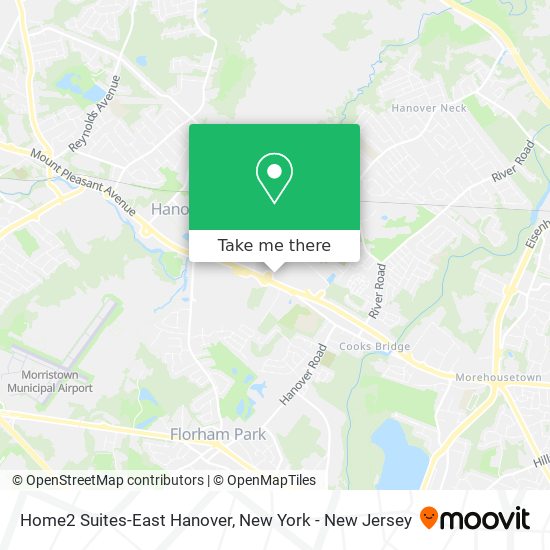 Home2 Suites-East Hanover map